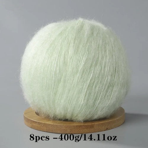 8pcs 400g Mohair Yarn For Crocheting And Knitting DIY Pet Toys  DIY