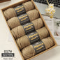 500g Alpaca Wool 245 Chunky Knitting Yarn Multi-Color Autumn and