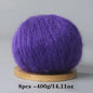 8pcs 400g Mohair Yarn For Crocheting And Knitting DIY Pet Toys  DIY