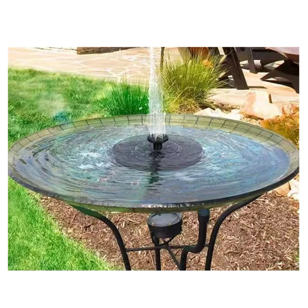Waterfall Fountain Mini Solar Water Fountain Pool Pond Garden