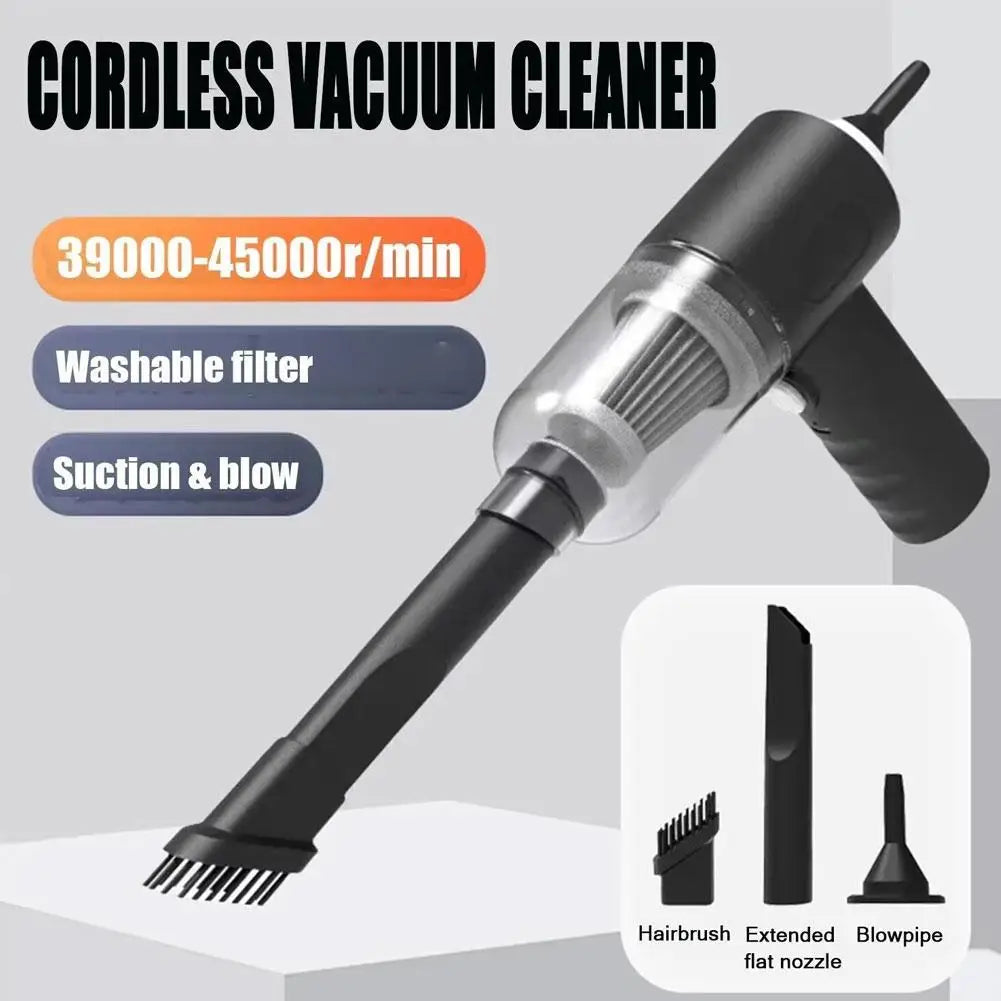 5500Pa Car Vacuum Cleaner Powerful Wireless Cleaner Strong Suction
