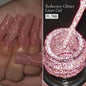 FOUR LILY 5ml Reflective Glitter Liner Nail Gel Polish Gold Silver Red