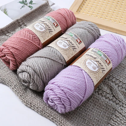 500g 1 Large Bag of Alpaca Wool Chunky Knitting Yarn, Handmade