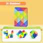 Colored Magic Cube Toys Magic Rule Snake Multi-color Puzzle Fidget