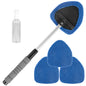 Window Scraping Mist Eliminator Microfiber Car Window Cleaner