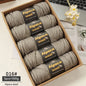 500g Alpaca Wool 245 Chunky Knitting Yarn Multi-Color Autumn and