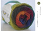 100% Wool Yarn Rainbow Color for Hand Knitting Crochet Plush Thickness