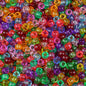 100/200/400pcs 6x9mm Solid Color Large Hole Pony Beads DIY Jewelry