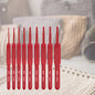 Crochet Hook Needle Silicone Handle Aluminum Crochet Needle Set