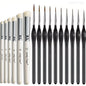 Miniature Paint Brushes Drybrush Set, Detail Paint Brushes for