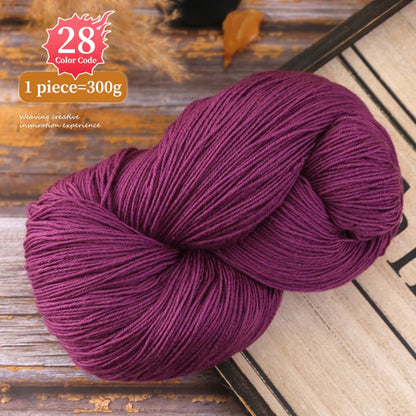 300g Alpaca Wool Yarn in Multiple Optional Colors, Used for Knitting