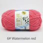 50Gram/Set Milk Cotton Yarn Crochet Line High-quality 5 Strand Milk