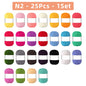 25(50)pcs/bag 4 Ply Milk Cotton Yarn For Hand Knitting Crocheting
