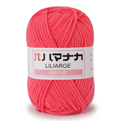 25g Soft Milk Cotton Knitting Yarn Anti-Pilling High Quality Knitting