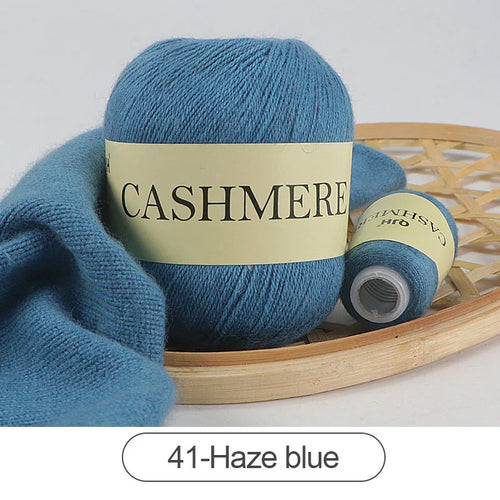 QJH 50+20g Cashmere Yarn Knitting Hand-knitted High-grade Worsted