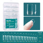 Nailpop Soft Gel Tips for Nails Acrylic Material Medium Almond/Coffin