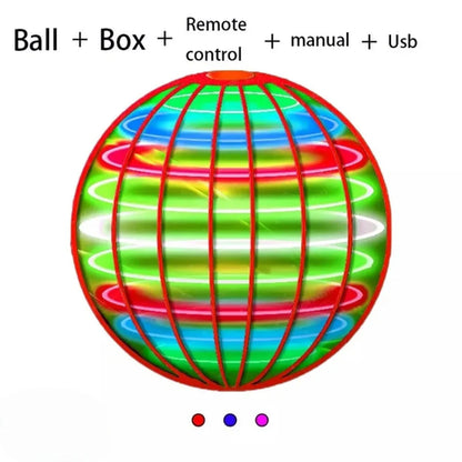 Flying Ball Children's Hand Controlled Color LED Cosmic Globe 360 °