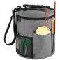 Large Capacity Crochet Bag Portable Yarn Organizer Knitting Tote