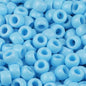 100/200/400pcs 6x9mm Solid Color Large Hole Pony Beads DIY Jewelry