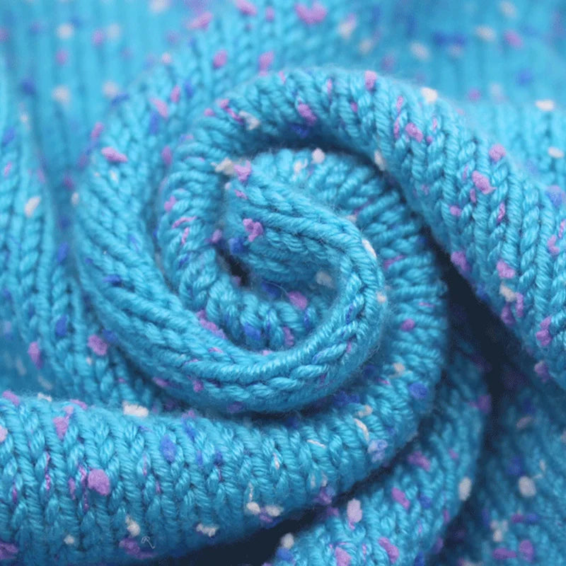 High Quality Worsted Wool Thread Colorful Eco-dyed Needlework Baby