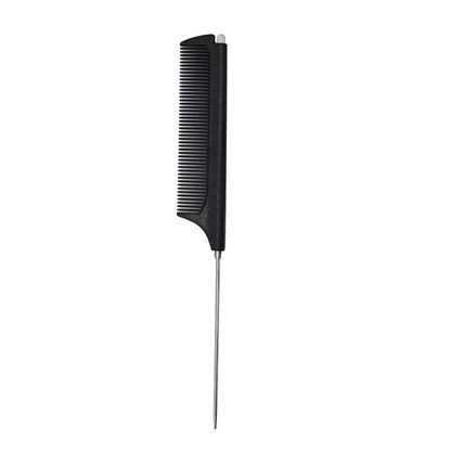 Scalable Pointed Rat Tail Combs Salon Metal Long Steel Pin Rat Tail