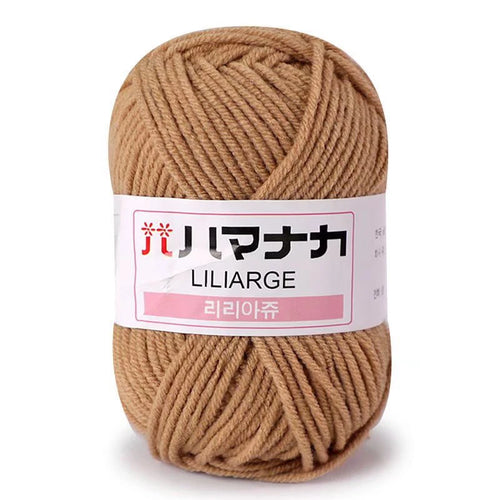 25g Soft Milk Cotton Knitting Yarn Anti-Pilling High Quality Knitting