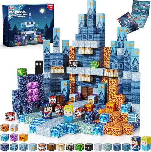 Magnetic Building Blocks Mine World Magnet Cube for Stacking