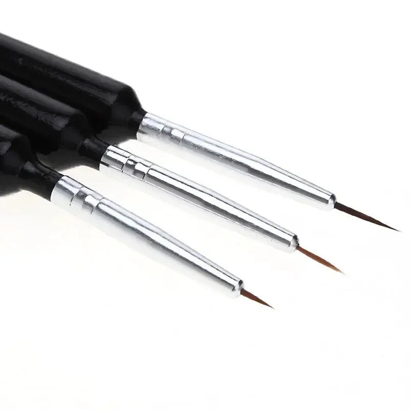5/20Pcs Nail Art Brush Design Tip Painting Drawing Carving Dotting Pen