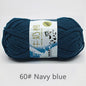 50Gram/Set Milk Cotton Yarn Crochet Line High-quality 5 Strand Milk