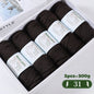500g Gradient Dyed Rainbow Alpaca Wool Yarn, Thick Yarn for Hand