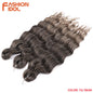 Anna Hair Synthetic Loose Deep Wave Braiding Hair Extensions 24 Inch