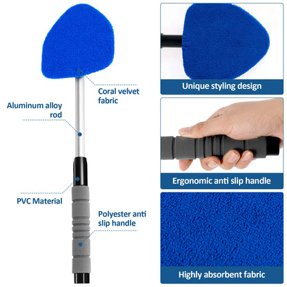 Car Windshield Water Scraping Telescopic Car Glass Car Window Wiper