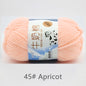 50Gram/Set Milk Cotton Yarn Crochet Line High-quality 5 Strand Milk