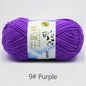 50Gram/Set Milk Cotton Yarn Crochet Line High-quality 5 Strand Milk