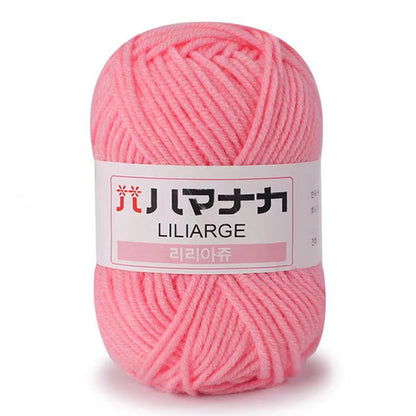 25g Soft Milk Cotton Knitting Yarn Anti-Pilling High Quality Knitting