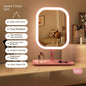 LED Desktop Vanity Mirror 3 Color Dimmable Light Makeup Mirror Light