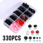 Plastic Safety Eyes and Noses For Toys Doll Crafts Teddy Bear Dolls