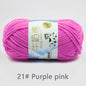50Gram/Set Milk Cotton Yarn Crochet Line High-quality 5 Strand Milk