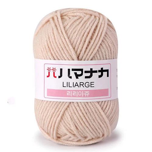 25g Soft Milk Cotton Knitting Yarn Anti-Pilling High Quality Knitting