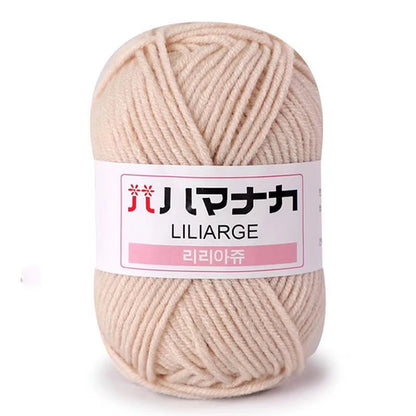 25g Soft Milk Cotton Knitting Yarn Anti-Pilling High Quality Knitting