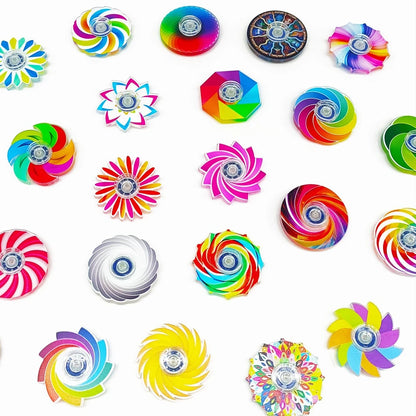 24PCS Mini Fidget Spinners Anxiety Stress Relief Sensory Toys for ADHD