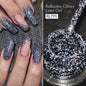 FOUR LILY 5ml Reflective Glitter Liner Nail Gel Polish Gold Silver Red