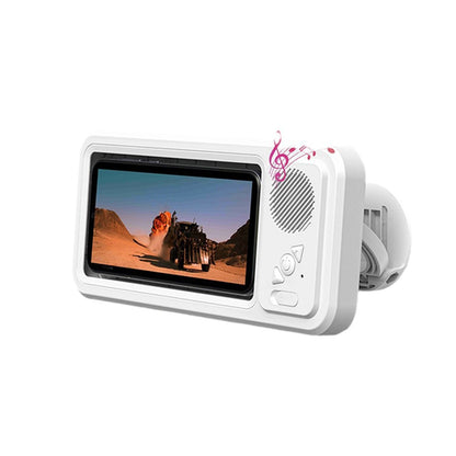 Wall Mounted IPX4 Waterproof Speaker Stand for Bath Phone Holder