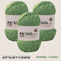 150g milk yarn handmade medium coarse DIY weaving yarn ball for