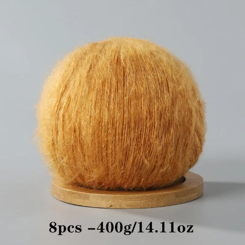 8pcs 400g Mohair Yarn For Crocheting And Knitting DIY Pet Toys  DIY