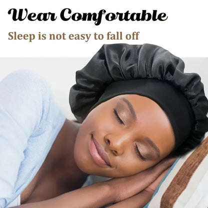Satin Bonnet Silk Hair Bonnet for Sleeping, Sleep Bonnets for Women
