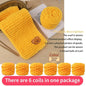 6 Thread Balls+1 Teddy Bear Jewelry Handmade Gift Woven Scarf Thread
