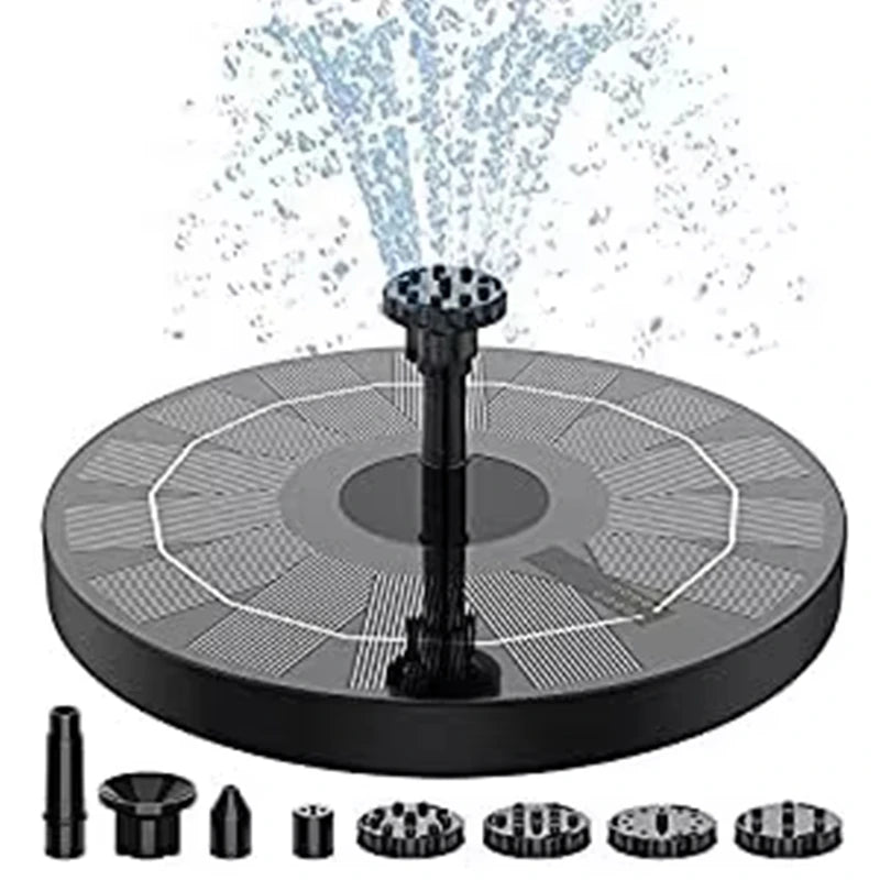 Waterfall Fountain Mini Solar Water Fountain Pool Pond Garden