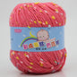 High Quality Worsted Wool Thread Colorful Eco-dyed Needlework Baby