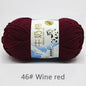 50Gram/Set Milk Cotton Yarn Crochet Line High-quality 5 Strand Milk